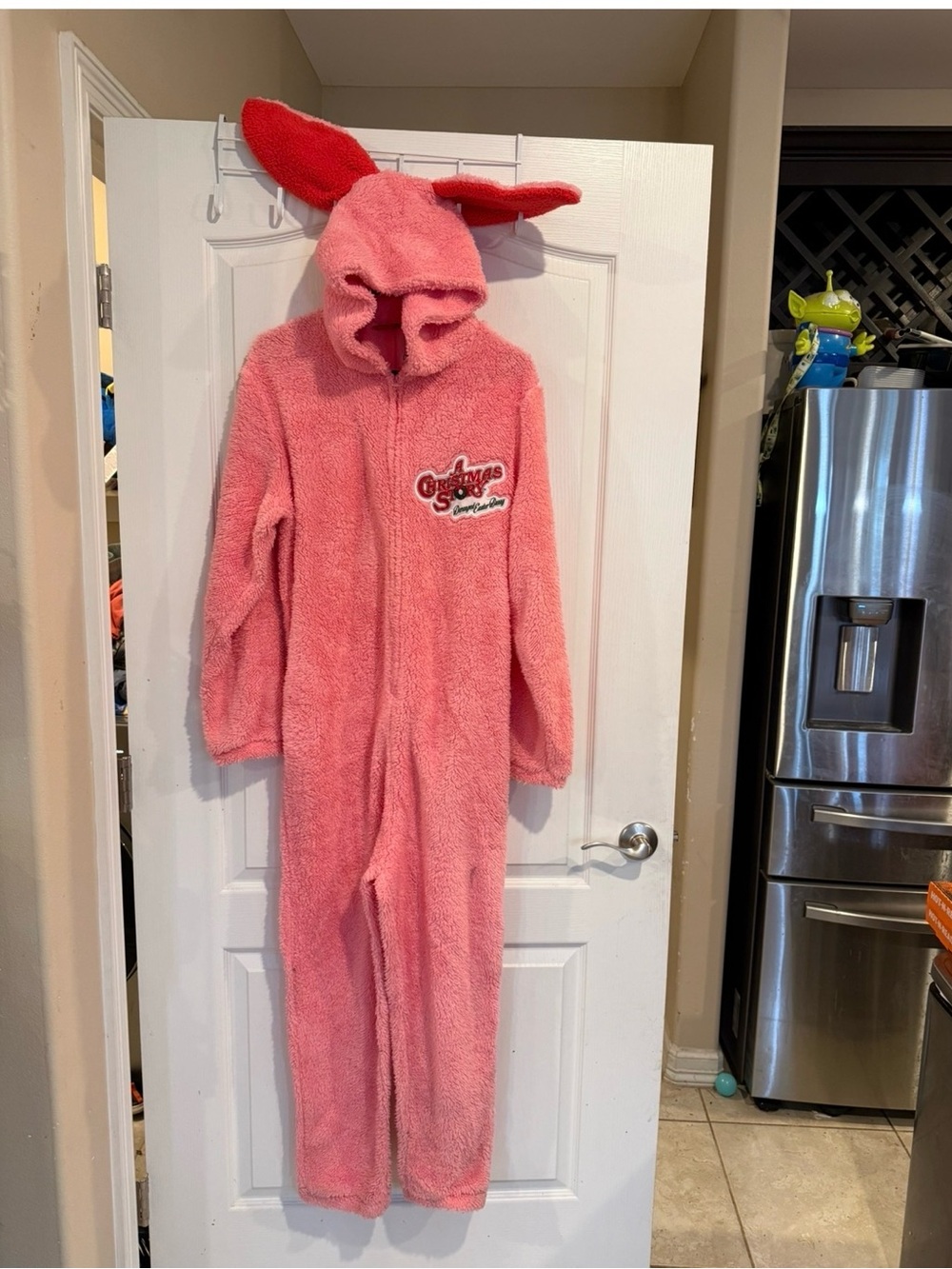 A Christmas Story Pink Easter Bunny Suit Costume Rabbit outfit unisex medium